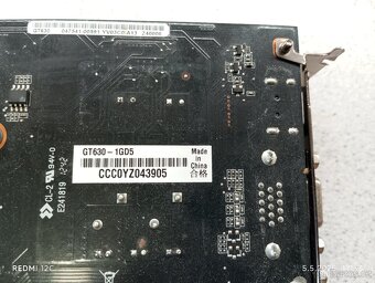 ASUS GT630-1GD5, 1GB DDR5, DVI, D-Sub, HDMI, PCI-Express - 5