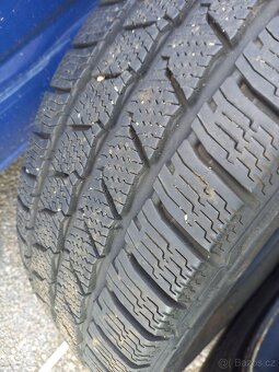 4ks ZÁNOVNÍ zátežové užitkové pneu 215/65R16C Continetal - 5