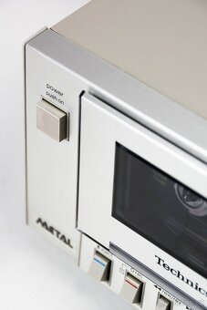 TECHNICS RS-M205 / stříbrný japonský tapedeck - 5