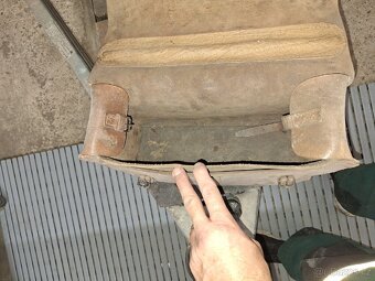 Retro kožená brašna - 5