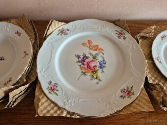 Talířová sada motiv míšeňská růže THUN - 5