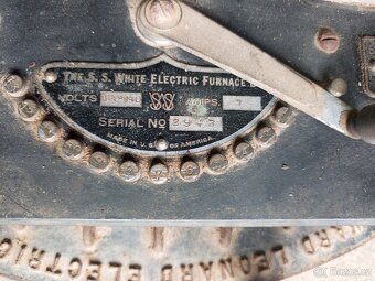 Starožitná elektrická pec na dentální keramiku - 5