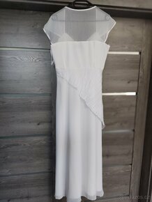 Lehoučké svatební šaty vel.44 - 5