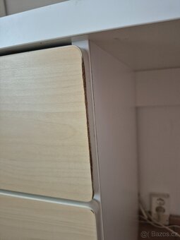 Dětská palanda s psacím stolem IKEA Smastad. - 5