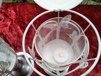 dve velke kovove lampy - 5