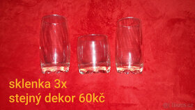 skleničky, vázy, hrnečky, pokladnička, talíř - 5