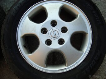 Hliníková kola Opel-6J x 15" ET49 - 5