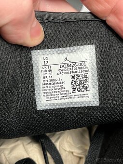 Jordan 1 Mid Black White Iron Grey -46 - 5