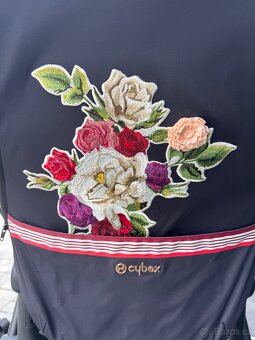 Cybex Priam 4 + Seat Pack Spring Blossom dark - 5