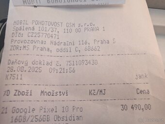 Google Pixel 10 Pro 16GB/256GB Obsidian - 5