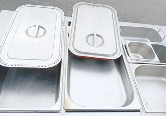 Vodní lázeň na GN nádoby elektrická s vestavbou - 5