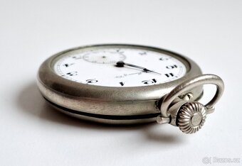Prodám pánské starožitné kapesní hodinky Moser - 5