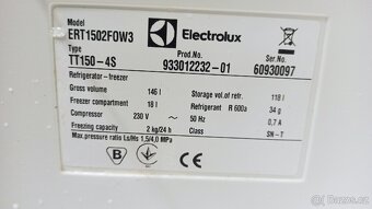 Lednice Electrolux s vnitřním mrazákem - 5