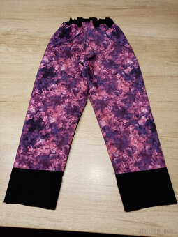 softshellové kalhoty vel. 110/116 - 5