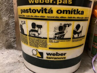 pastovitá omítka Weber - 5