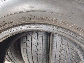 205/65 r16C letní pneumatiky na dodávku 7,5-8mm - 5