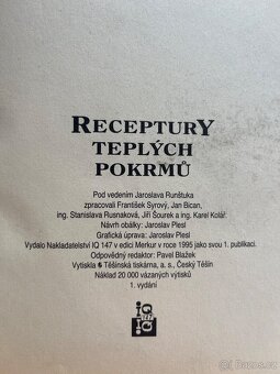 Receptury teplých pojrmů - 5