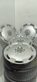 Zimní kola AUDI 5x112 R16 ET43 pneu 205/55/16 - 5