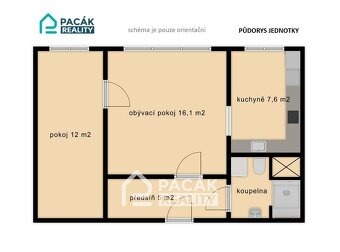 Pronájem luxusně zrekonstruovaného bytu 2+1, 45 m² - Olomouc - 5