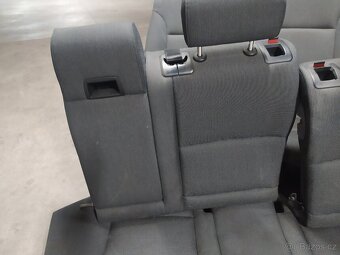 BMW E60/E61 Přední a zadní sedačky 535d - 5