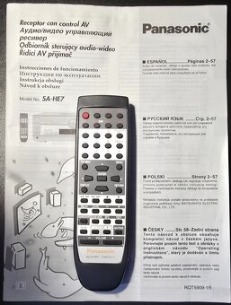 5.1 receiver Panasonic SA-HE7 - 5