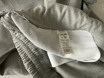 Letní elegantní pánské kalhoty vel. 36 - 5