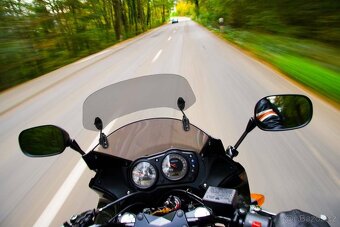 Uni deflektor(prodloužení)plexi chopper,skůtr,apod. - 5