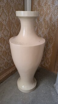 Váza velká - bílá - 5