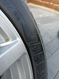 ALU kola 5x112 R18 s  letním pneu(med) - 5