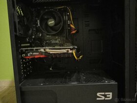 Herní PC Ryzen 5 1600+GTX 1050ti 4GB+16GB RAM DDR4 - 5