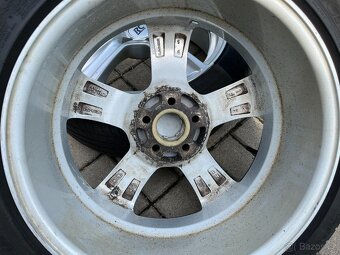 4x alu disky 5x100 R17, letní pneu 70% - 5
