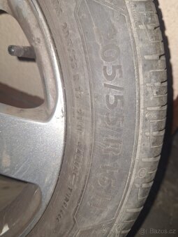letni alu kola,pneu octavia 2 205/55/16 - 5