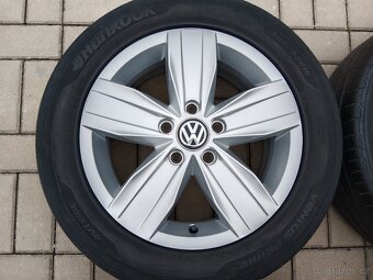 alu kola 5x112 r16 VW Caddy a letní 205/55/16 - 5