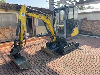Prodáme zánovní Minibagr pásový Wacker Neuson ET18 - 5