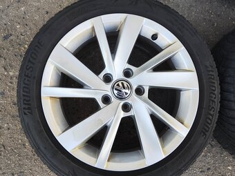 17"zimní alu sada Gavia 5x112 origo Golf 8 Touran Caddy - 5