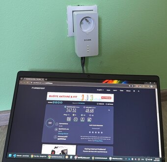 Síťový rozvod LAN po 230V D-Link DHP-P601AV/FR - 5
