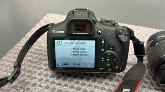 Canon EOS2000D + EF-S 18-55 mm f/3,5-5,6 + EF 75-300mm f/4-5 - 5