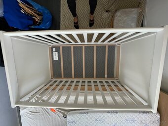 Detska postylka Ikea s matraci 120x 60 cm - 5
