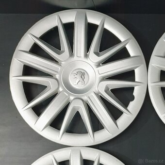Zánovní poklice Peugeot 15" ORIGINÁLNÍ č. B1 - 5