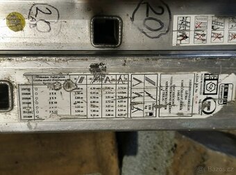 PRODÁM HLINÍKOVÝ ŽEBŘÍK. - 5