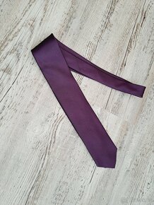 Pánská kravata fialová - 5