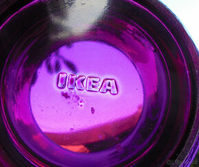 Miska skleněná, dóza, těžítko Ikea - 5