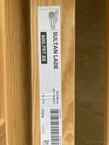 Dětská dřevěná postel Ikea Kritter 160x70cm - 5
