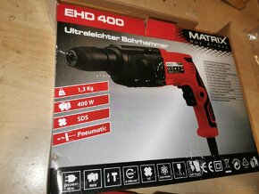 Vrtací kladivo Matrix EHD 400, příklepová vrtačka - 5