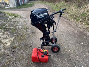 nafukovací člu s motorem a vlekem - 5