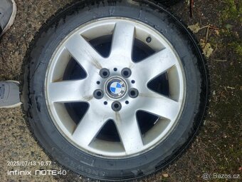 Alu kola na bmw 5x120, R16 zimní pneu - 5