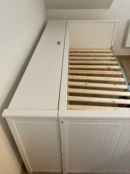 Rozkládací postel IKEA s úložným prostorem - 5