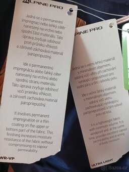 NOVÝ dívčí zimní kabát bunda Alpine pro 116/122 - 5