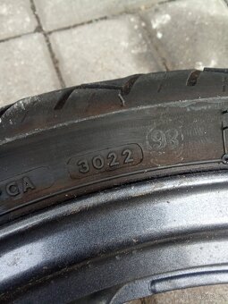 Komplet přední zadní kolo Suzuki GS 500 - 5