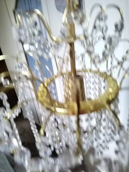 Retro křišťálový lustr - 5